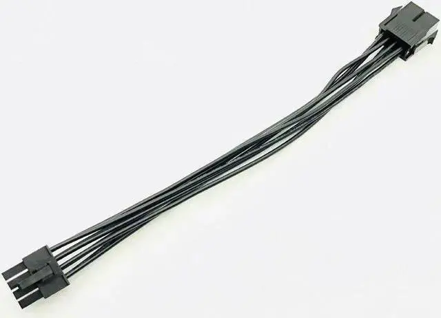 Alt view image 6 of 6 - WISDUM BUCIER 8Pin CPU Power Cable 8 Pin PCI-E to 8 Pin ATX EPS Male to Female PSU Motherboard Power Supply Extension Adapter Cable 20cm 18AWG