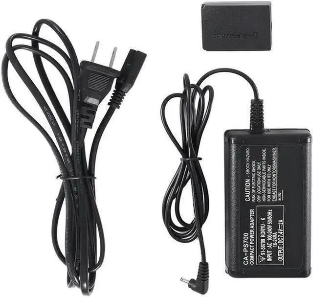 Main image of S-Video Cable WISDUM For Canon EOS M2 M50 M100 M10 Camera AC External Power Adapter ACK-E12 Charger-US Plug