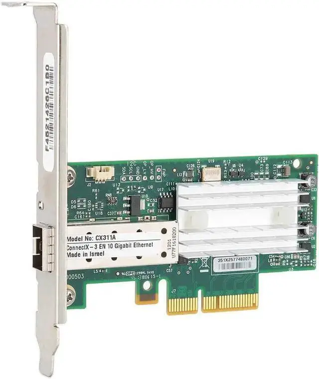 Alt view image 3 of 7 - NIC Card WISDUM Good Performance 10Gb Fiber Lc MCX311A Network Card, Desktop Network Card, for Mellanox CX311A XCAT Servers