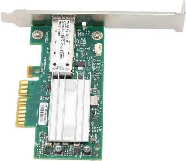 Alt view image 6 of 7 - NIC Card WISDUM Good Performance 10Gb Fiber Lc MCX311A Network Card, Desktop Network Card, for Mellanox CX311A XCAT Servers