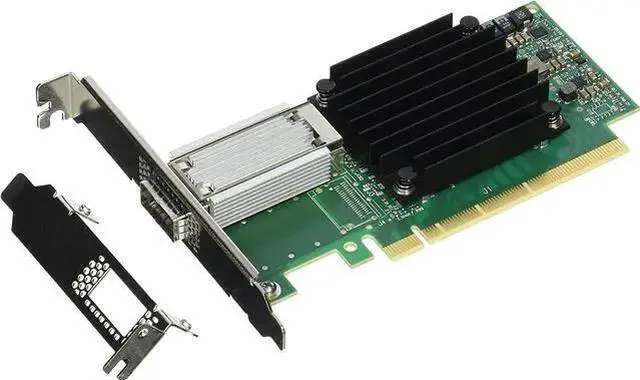 Main image of NIC Card WISDUM Mellanox MCX455A-ECAT ConnectX-4 VPI Network Adapter PCI Express 3.0 x16 100 Gigabit Ethernet
