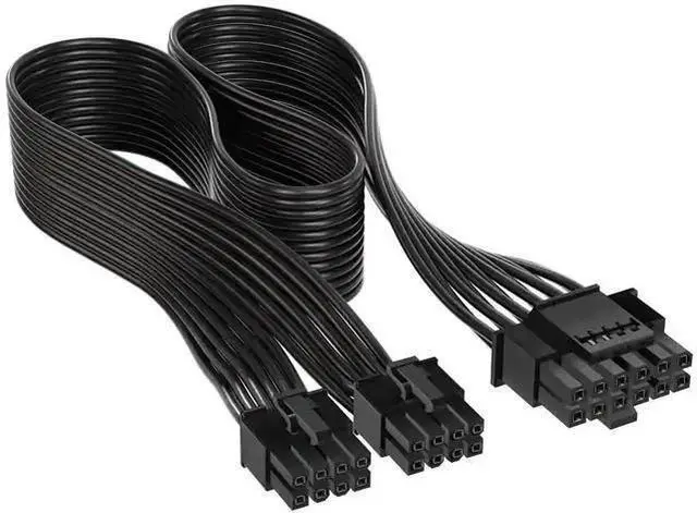 Main image of Gadget WISDUM 12VHPWR ATX3.0 PCI-E 5.0 Power Modular Cable to Dual ATX 8Pin for 3080 3090TI PSU 16Pin 12+4P Graphics Card