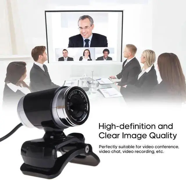 Alt view image 4 of 5 - WISDUM 480P HD Web Camera PC Computer USB Webcam Driver HD Camera With Microphone Web Cam Web cameras for TV GamingComputer Laptop