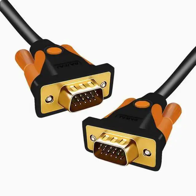 Alt view image 2 of 4 - WISDUM Hd VGA cable All copper computer data cable Transmission cable Connection cable 3+9 display project projector 3m