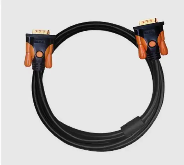 Alt view image 4 of 4 - WISDUM Hd VGA cable All copper computer data cable Transmission cable Connection cable 3+9 display project projector 3m