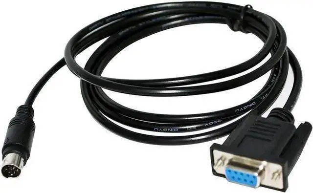 Main image of VGA Cable WISDUM D-SUB 9 PIN DB9 FEMALE TO MINI DIN 8P MD8 MALE ADAPTER RS232 SERIAL DATA TRANSFER CABLE FOR QUICKTAKE 100 150 CAMERA TO PC 0.8M Length(1.8M Length)