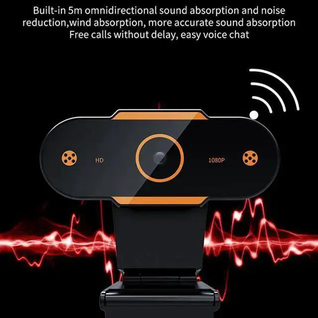 Alt view image 5 of 7 - WISDUM Auto Focus HD Webcam 1080P Web Camera with Microphone Smart Webcams for Live Broadcast Video Calling Home Conference Work