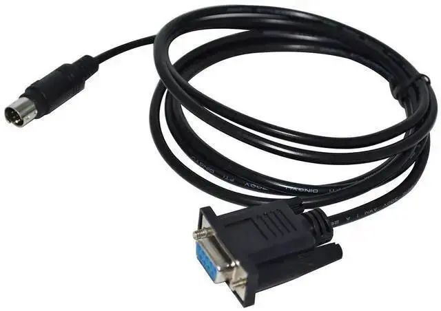 Alt view image 2 of 4 - VGA Cable WISDUM D-SUB 9 PIN DB9 FEMALE TO MINI DIN 8P MD8 MALE ADAPTER RS232 SERIAL DATA TRANSFER CABLE FOR QUICKTAKE 100 150 CAMERA TO PC 0.8M Length(1.8M Length)
