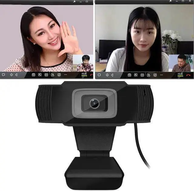 Alt view image 2 of 5 - WISDUM Camera Web Cameras Computer Webcam With Microphone Video Call Cameras For PC Computer HD Webcam Camera