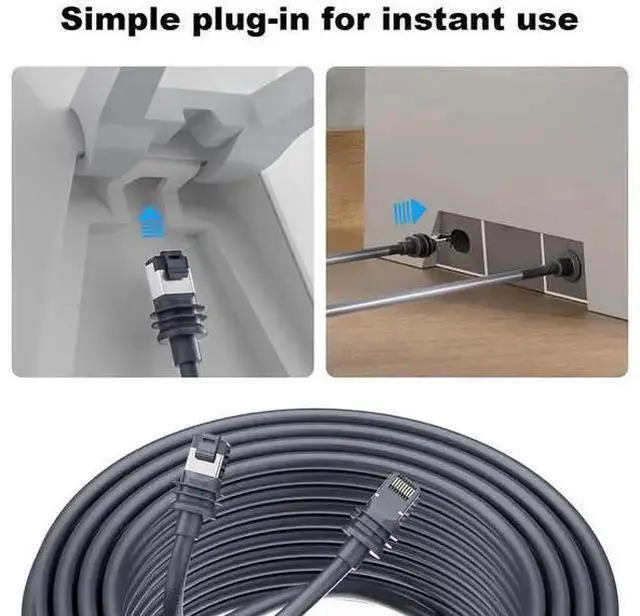 Alt view image 5 of 7 - USB Cable WISDUM V3 Gen3 Mini Starlink Outdoor Waterproof Extension Cable Nylon Jacket Braid Different Cable Length
