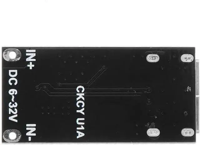 Alt view image 3 of 3 - Gadget WISDUM 2PCS DC-DC Power Buck Module 6V-32V12V24V to QC3.0 Fast Charging Single USB Charging Converter Board