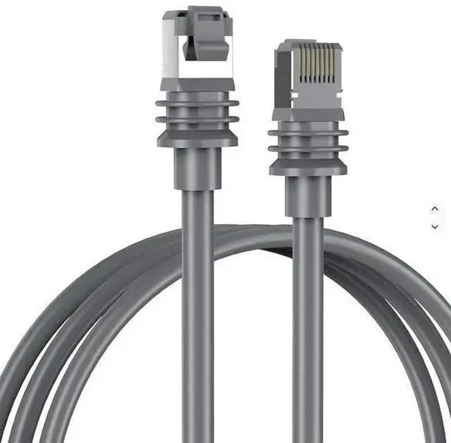 Alt view image 3 of 7 - USB Cable WISDUM High Seepd Starlink Ethernet Cable, Waterproof 1200Mbps Starlink Extension Replacement Cable for Starlink Gen3, V3, Mini, Gray