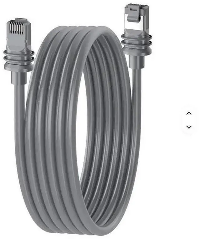 Main image of USB Cable WISDUM High Seepd Starlink Ethernet Cable, Waterproof 1200Mbps Starlink Extension Replacement Cable for Starlink Gen3, V3, Mini, Gray