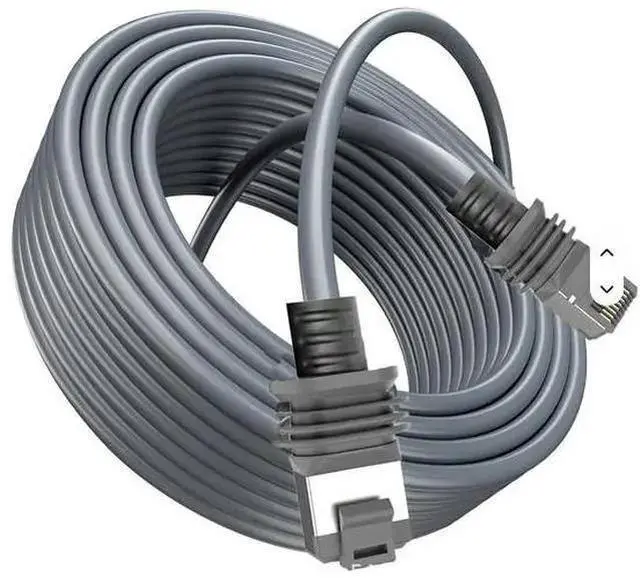 Alt view image 2 of 7 - USB Cable WISDUM 33FT/30FT Waterproof Replacement Cable for Starlink Gen3/V3/V4/Mini - Outdoor Ethernet Network Extension Cord (Gray)