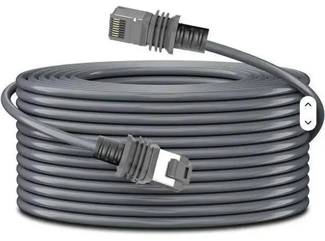 Alt view image 6 of 7 - USB Cable WISDUM 33FT/30FT Waterproof Replacement Cable for Starlink Gen3/V3/V4/Mini - Outdoor Ethernet Network Extension Cord (Gray)