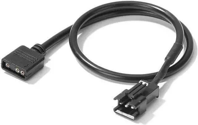 Main image of WISDUM 30cm Motherboard RGB Adapter Conversion Cable 5V 3Pin/12V 4Pin RGB Led Strip Light for PC Computer LED Light Strip Line(3pin female)