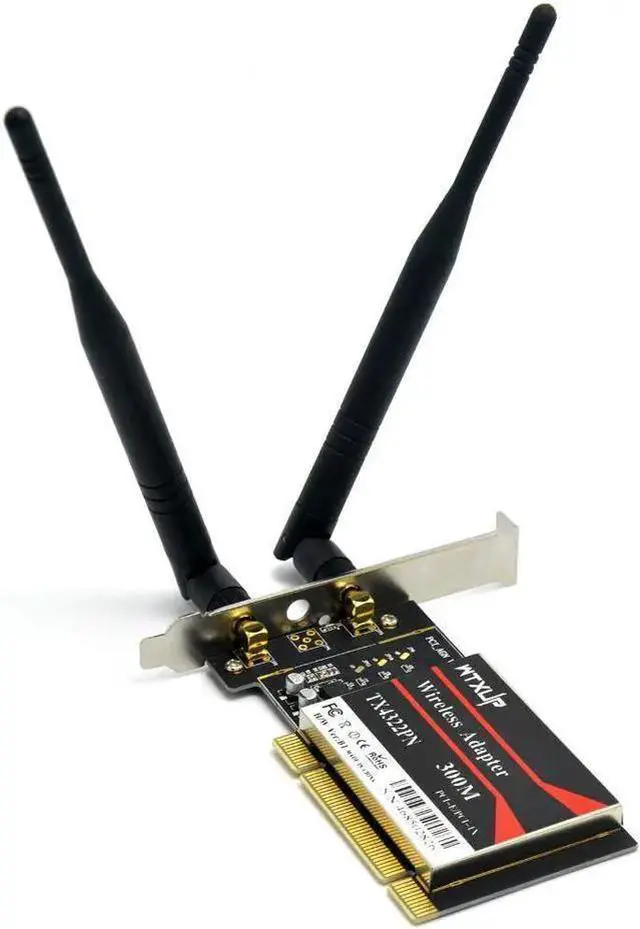 Main image of Wireless Adapter WISDUM for BCM43224 802.11n 300Mbps Wireless Wi-Fi Card Desktop PCI WiFi Adapter Network Adapter for MAC/Windows 7/8/10