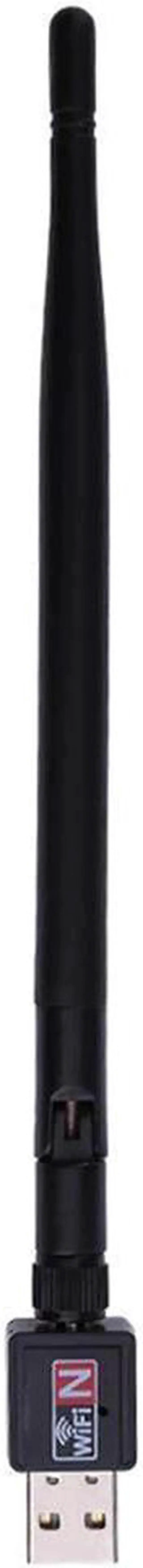 Alt view image 4 of 5 - Wireless Adapter WISDUM 600Mbps USB WiFi Router Adapter PC Network LAN Card Dongle with Antenna wifi Adapter wifi
