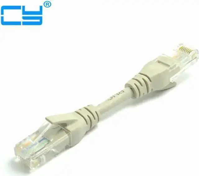 Main image of WISDUM CAT5 CAT5e UTP Ethernet Network Cable Male to Ethernet Male RJ45 Patch LAN Short Cable Extended line 10cm/0.1m