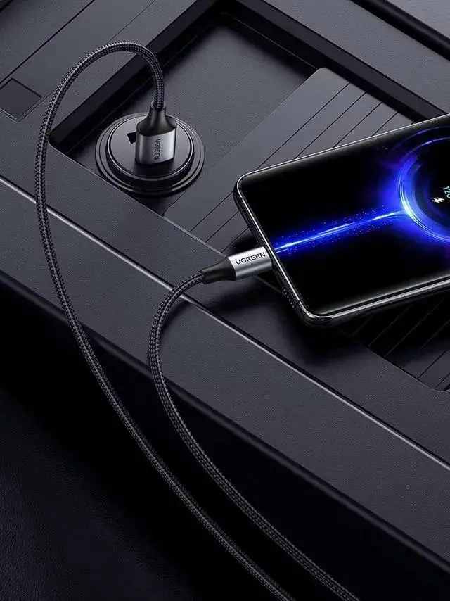 Alt view image 7 of 7 - USB Cable WISDUM USB C Cable 3.0 Fast Charging - USB A to USB C Cable 5Gbps Fast Data Transfer Nylon Braided Type C Charger Cord Compatible with Galaxy S21 S20 Note 20 V30 G6 Mini 6 Switch 3FT