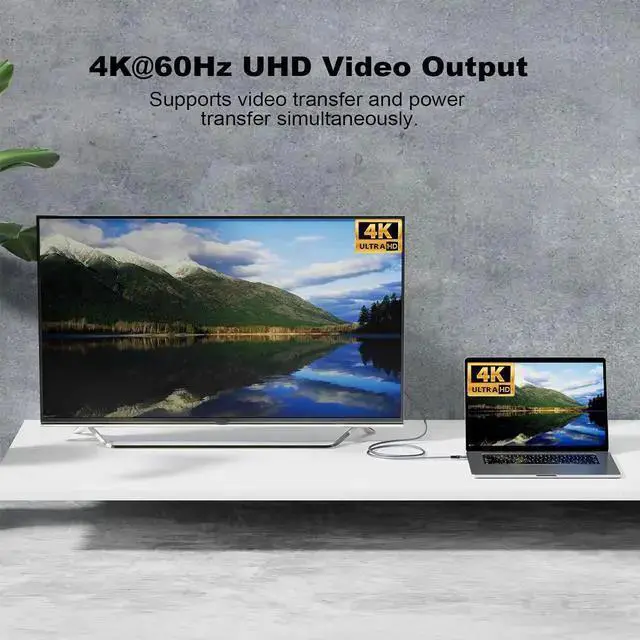 Alt view image 3 of 7 - USB Cable WISDUM 20Gbps USB C 3.2 Extension Cable, USBC 3.2 Gen2 Type-c Male to Female Extender Cable Ultra HD 4K@60Hz 240W Charging 20Gbps Data Transfer Compatible with External SSD eGPU