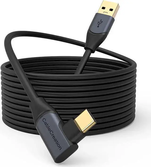 Main image of USB Cable WISDUM Oculus Quest Link Cable 10 FT, USB C Cable Fast Charging 60W, USB 3.2 Gen1 5Gbps, Compatible for Quest 2 VR Headset, Galaxy S21 S20 Note20, Pixel 4 3 XL, Pro 2020, V20