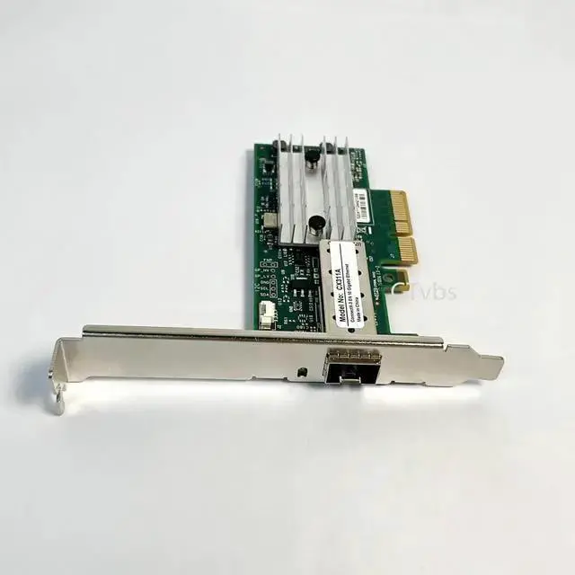 Alt view image 4 of 4 - WISDUM Mellanox MCX311A-XCAT CX311A ConnectX-3 EN 10G Ethernet 10GbE SFP+ PCIe NIC Adapter Network Adapter High Profile