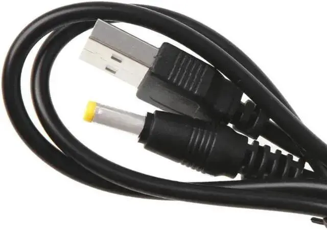 Main image of WISDUM B2RD USB Male To 4.0x1.7mm 5V DC Barrel Jack Power Supply Cable Connector Charge Cord
