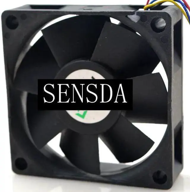 Alt view image 2 of 2 - WISDUM For AVC DV07020B12U 7020 70mm 7cm DC 12V 0.7A dual ball bearing fan server inverter cooling fan
