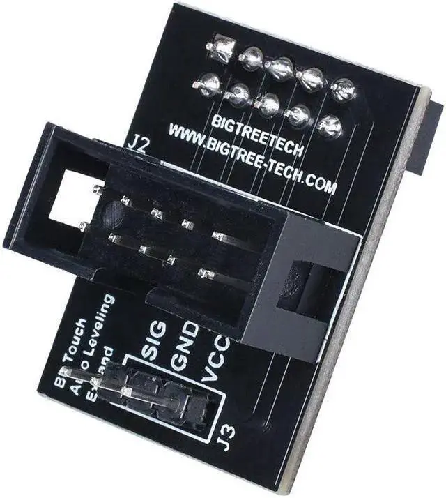 Alt view image 3 of 6 - WISDUM 3D Printer Parts Pin 27 Board Adapter Sensor Black BLTOUCH Auto Leveing Expand Module Upgrade For Creality Ender-3 CR-10 Ender 3