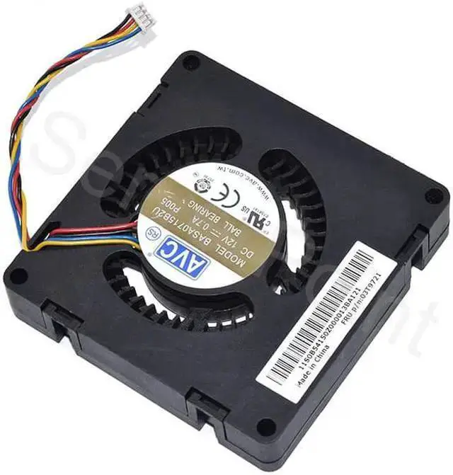 Alt view image 2 of 4 - WISDUM For AVC BASA0715B2U DC 12V 0.7A Four Lines For M92P Computer Cooling Fan 03T9721 not