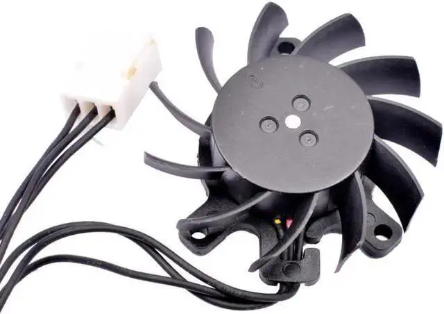 Alt view image 4 of 5 - Gadget WISDUM PVB040C05M-F00 diameter 40mm mounting hole pitch 23x30x30mm 5V 0.20A industrial control router graphics card cooling fan