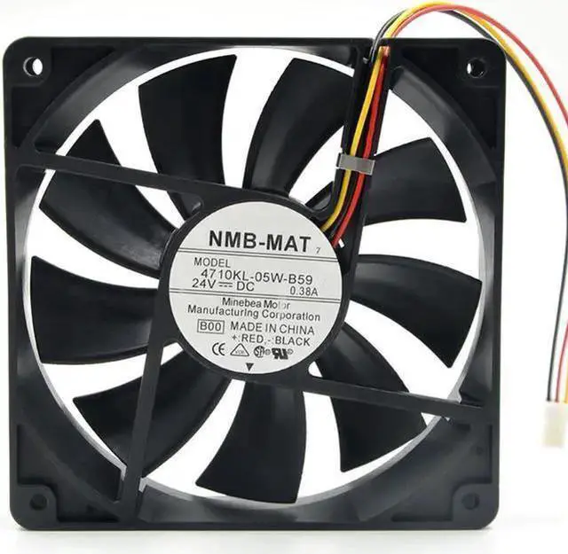 Main image of Gadget WISDUM For NMB 4710KL-05W-B59 12025 12CM 24V 0.38A alarm signal RD inverter cooling fan