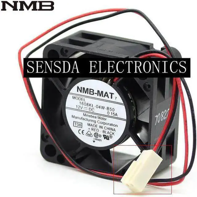 Main image of Gadget WISDUM For NMB 1608KL-04W-B50 4020 40*40*20mm 12V 0.15A double ball bearing axial cooling fan
