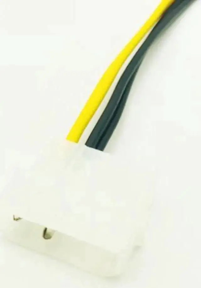 Alt view image 5 of 5 - Gadget WISDUM 5PCS P3 4Pin Power Supply to P4 12V Converter Adapter USB SATA Cable USB Riser Card 4Pin Connector DVI-D VGA Dual PSU Cables
