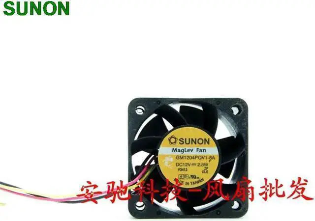 Main image of Gadget WISDUM For Sunon 4028 GM1204PQV1-8A 12V 2.8W / 2. 6w 3 line 1U2U server CPU fan