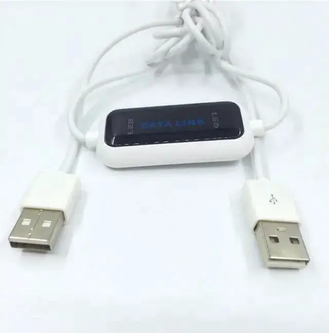 Main image of Gadget WISDUM USB 2.0 High Speed PC To PC Online Share Sync Link Net Direct Data File Transfer Bridge LED Cable Easy Copy Between 2 Computer