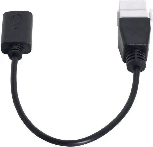 Main image of Gadget WISDUM CY USB 2.0 Female to Female Extension Exteder Coupler Cable with Keystone Panel Mount Holes 20cm