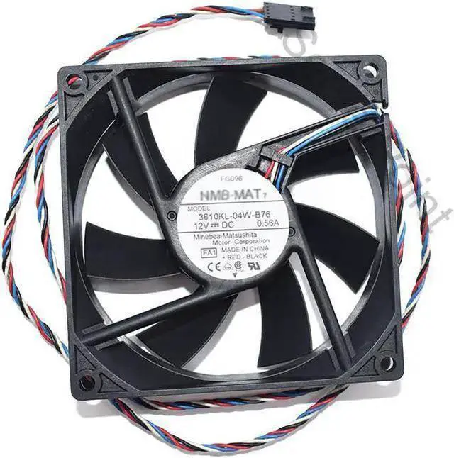 Main image of Gadget WISDUM For NMB-MAT 3610KL-04W-B76 FA1 DC 12V 0.56A 92x92x25mm 4 Wires Server Square Cooler Fan