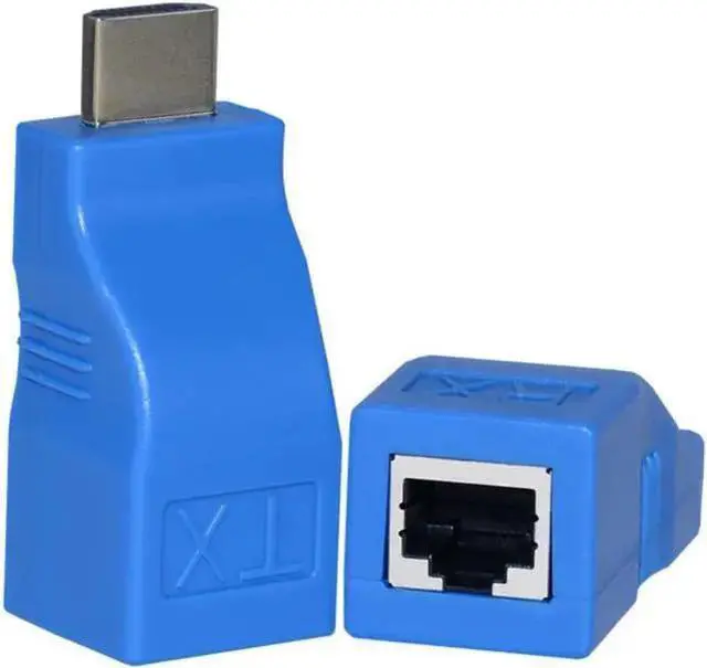 Main image of Gadget WISDUM 4K HDMI-compatible Extender Extension up to 30m Over CAT5e / 6 UTP LAN Ethernet Cable RJ45 Ports LAN Network