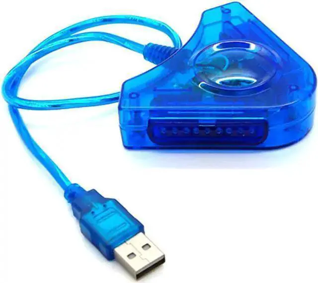 Main image of WISDUM PC USB Dual Controller Adapter Converter Compatible with PS1,2,3,PSX