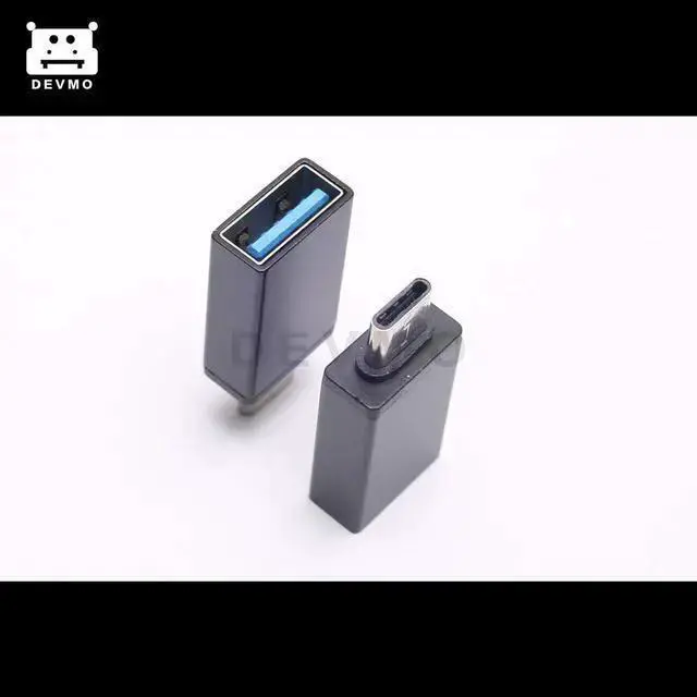 Alt view image 5 of 6 - WISDUM 2PCS USB-C Male Type C to USB Adapter 2.0 A Female Data Converter Connector Adaptor