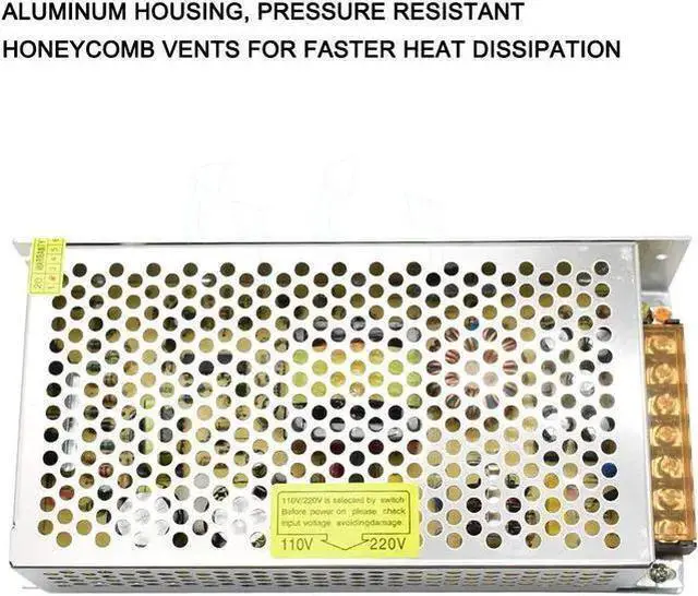 Alt view image 4 of 7 - WISDUM 18V 10A Switching Power Supply Transformer AC110/220V to DC 18V 10A 180W for Industrial Automation, Electronic Equipment, Communications