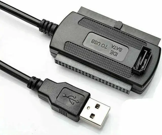 Alt view image 2 of 5 - WISDUM New IDE SATA to USB 2.0 Adapter Converter Cable For 2.5 3.5 Inch Hard Drive HD