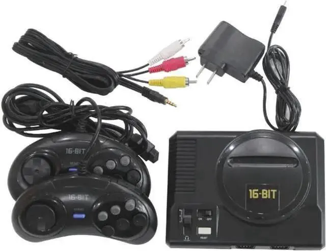 Alt view image 4 of 7 - WISDUM thumbnail 1 - Sega Genesis Retro Console Console 208 Games Included Retro Console 16 Bit Games thumbnail 2 - Sega Genesis Retro Console Console 208 Games Included Retro Console 16 Bit Games