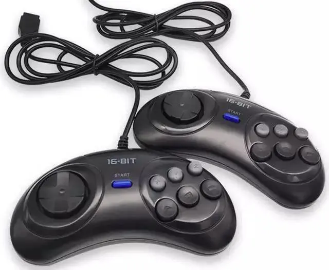 Alt view image 7 of 7 - WISDUM thumbnail 1 - Sega Genesis Retro Console Console 208 Games Included Retro Console 16 Bit Games thumbnail 2 - Sega Genesis Retro Console Console 208 Games Included Retro Console 16 Bit Games