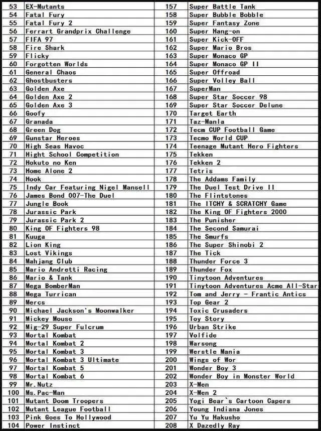 Alt view image 6 of 7 - WISDUM thumbnail 1 - Sega Genesis Retro Console Console 208 Games Included Retro Console 16 Bit Games thumbnail 2 - Sega Genesis Retro Console Console 208 Games Included Retro Console 16 Bit Games