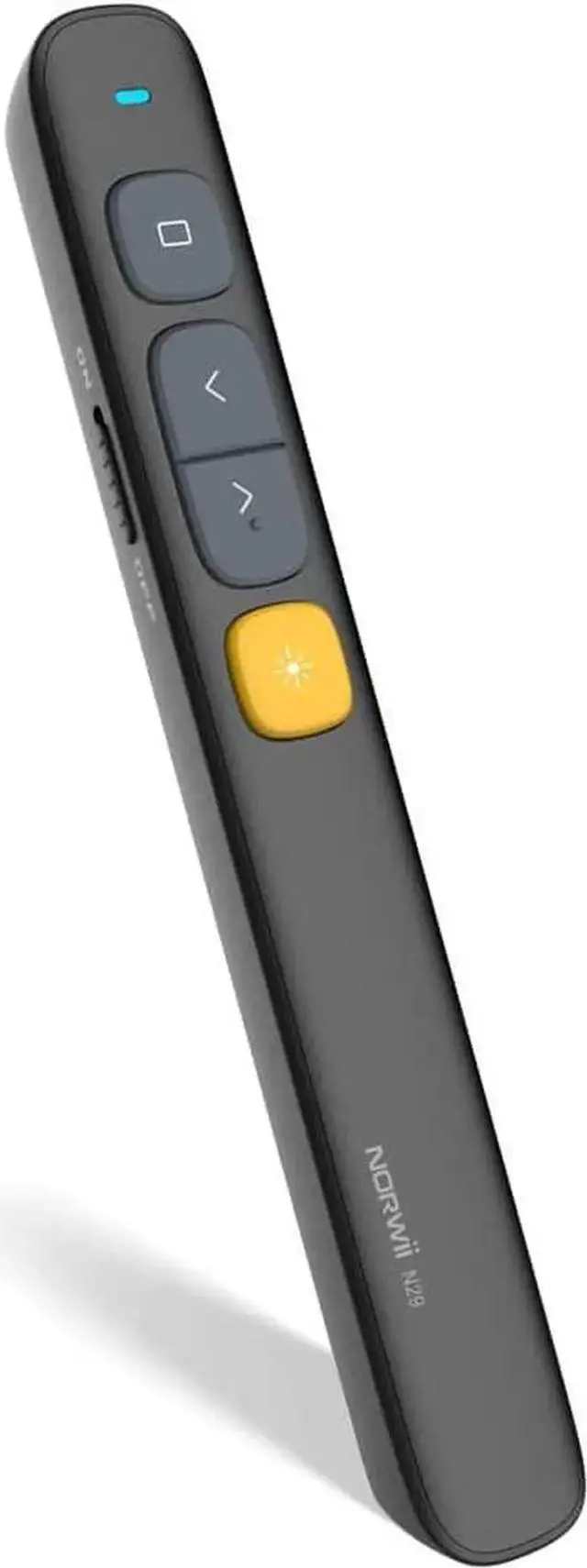 Main image of WISDUM NORWII N29 Wireless Presenter with 300 FT Long Range, 2.4GHz Presentation Clicker for Presentation Remote Powerpoint Clicker Slide Advancer Supports Hyperlink/Volume/Mac/Key-Customized