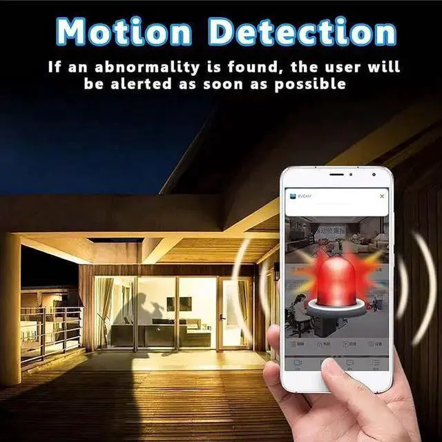 Alt view image 6 of 7 - WISDUM Magnetic Mini Security Camera Outdoor, Mini Security Cameras for Home Security, Mini 1080p HD Wireless Magnetic Security Camera, Nanny Cams Wireless with Cell Phone App and Sound(3, Black)