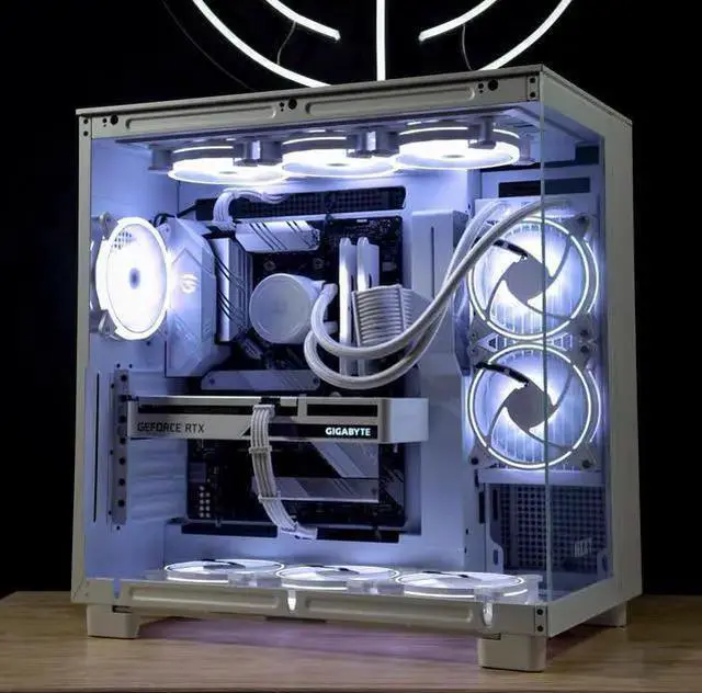 Alt view image 6 of 7 - WISDUM AsiaHorse 18AWG PSU Cable Extension Sleeved Custom Mod GPU PC Audio Video Power Supply Soft Braided Cables with Two Color Comb Kit 24P/8P to 6+2P/ 8P to 4+4P 30CM